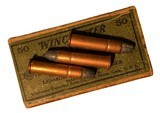 Collectible Ammo: Partial Box 26 Rounds of Winchester .25 Stevens in Lesmok Box - 7 of 8