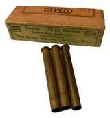 Collectible Ammo: Full Box 50 U.M.C. Primed Cases .25-25 Stevens (.25 Stevens) - 3 of 8