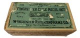 Collectible Ammo: Full Box 50 Rounds Winchester .44 Cal for Winchester Rifle Model 1873 Central Fire Solid Head - 1 of 10