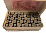 Collectible Ammo: Full Box 50 Rounds Winchester .44 Cal for Winchester Rifle Model 1873 Central Fire Solid Head - 8 of 10