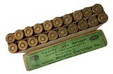 Collectible Ammo: Full Box 20 Rounds of U.M.C .303 Savage for Savage Magazine Rifle (.303-195) - 1 of 7