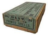 Collectible Ammo Full Box: 50 Winchester Primed .38 S&W Primed Shells - 4 of 9