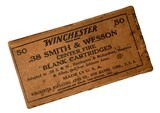 Collectible Ammo Partial Box: 30 Rounds Winchester .38 Smith & Wesson Blank Cartridges - 3 of 8