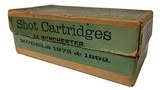 Collectible Ammo Partial Box: 26 Winchester .44 Caliber Shot #8 Cartridges For Winchester 1873 and 1892 - 4 of 8