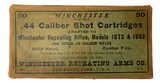 Collectible Ammo Partial Box: 26 Winchester .44 Caliber Shot #8 Cartridges For Winchester 1873 and 1892 - 3 of 8