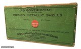 Collectible Ammo: Full Box 50 Remington UMC .45 Government Primed Metallic Shells REM #409-A - 3 of 9