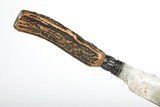 Old Russell Green River Carving Knife Stag Handle - 3 of 8