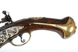 Early Italian Flintlock Holster Pistol by Lazari Cominaz - 9 of 16