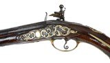 Early Italian Flintlock Holster Pistol by Lazari Cominaz - 8 of 16