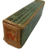 Collectible Ammo: Full Box 20 Cartridges of Winchester .45-90 For Model 1886 Winchester Repeating Rifle - 8 of 9