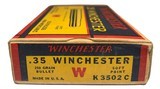 Collectible Ammo: Mixed Box 20 Rounds of Winchester .35 Winchester 250 Grain Staynless Non-Mercuric For Winchester Model 95 Rifle - 3 of 8
