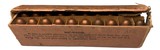 Collectible Ammo: Full Box 20 Frankford Arsenal Pistol Ball Cartridges, Cal. .45 For Automatic Pistol, Model of 1911. May 5 1916 - 7 of 9