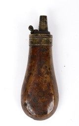 Antique Unmarked Small Powder Flask - 1 of 4