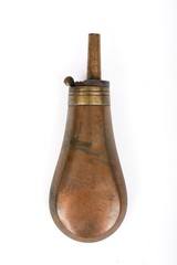 Antique Unmarked Small Powder Flask - 1 of 6