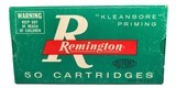 Collectible Ammo: Full Box 50 Cartridges of Remington Automatic TargetMaster 185 GR. Wadcutter REM #6745 - 1 of 7