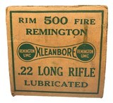 Collectible Ammo: Partial Brick 450 Rounds of Remington 22LR Kleanbore Cartridges R17L in the Dog Bone Box - 5 of 9