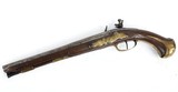 Antique Ornate European Flintlock Holster Pistol, Possibly of French Mfg. - 7 of 16