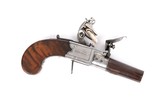 Antique English Screw-off Barrel Flintlock Pocket or Muff Pistol, by Henry Nock - 2 of 7