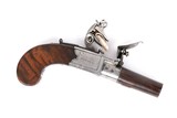Antique English Screw-off Barrel Flintlock Pocket or Muff Pistol, by Henry Nock - 1 of 7