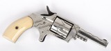 Antique Engraved Kittemaug Spur Trigger Pocket Revolver - 1 of 14