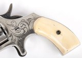 Antique Engraved Kittemaug Spur Trigger Pocket Revolver - 9 of 14