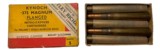 Collectible Ammo: Full Box 5 Kynoch .375 Magnum Flanged Nitro Express Cartridges For Hollands Double Barreled Rifles Copper Capped 300 Grns. Dated 19 - 1 of 10