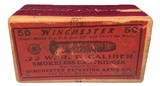 Collectible Ammo: Mixed Box 50 Rounds of Winchester .22 W.R.F. Caliber Win #23 Dated 11-10 - 1 of 8