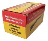 Collectible Ammo: 500 Round Brick of Old Western Scrounger .22 Winchester Auto M1903 Rimfire Ammo - 3 of 9