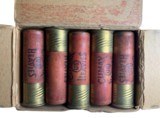 Collectible Ammo: Full Box 25 Rounds Of United States Cartridge CO. 16 Ga. 1 Buck 2 9/16 12 Pellet Climax Heavies Long Range Loads - 7 of 9