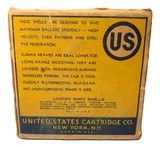 Collectible Ammo: Full Box 25 Rounds Of United States Cartridge CO. 16 Ga. 1 Buck 2 9/16 12 Pellet Climax Heavies Long Range Loads - 3 of 9