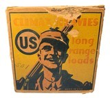 Collectible Ammo: Full Box 25 Rounds Of United States Cartridge CO. 16 Ga. 1 Buck 2 9/16 12 Pellet Climax Heavies Long Range Loads - 1 of 9
