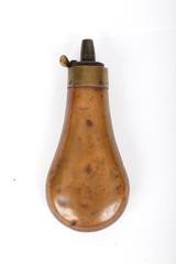 Antique Unmarked Small Powder Flask - 1 of 6