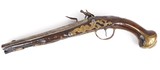 Antique Ornate European Flintlock Horse Pistol, Possibly of Dutch Origin - 7 of 14