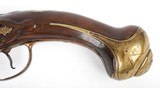 Antique Ornate European Flintlock Horse Pistol, Possibly of Dutch Origin - 10 of 14