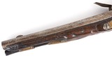 Antique Ornate European Flintlock Horse Pistol, Possibly of Dutch Origin - 8 of 14