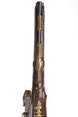 Antique Ornate European Flintlock Horse Pistol, Possibly of Dutch Origin - 13 of 14