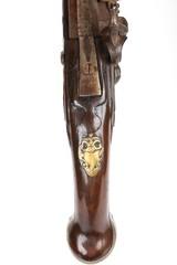 Antique Ornate European Flintlock Horse Pistol, Possibly of Dutch Origin - 12 of 14