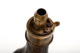 Ornate Antique Powder Flask, Marked on Spout Hawksley - 7 of 10