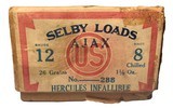 Collectible Ammo: Mismatched Boxes, 74 Rounds of US AJAX, Selby Shotgun Loads Excelsior Grade, and Hercules Infallible - 10 of 19