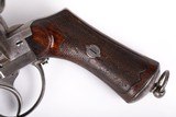Antique Lefaucheux Patent Double Action Pinfire Revolver - 9 of 15