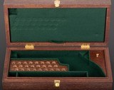 Custom Solid Mahogany and Birdseye Maple Colt Single Action Army Display Box Fits 7 ½” Barrel , 45 Colt - 1 of 9