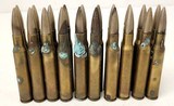 Collectible Ammo: Full Box - 20 Rounds of .30 U.S. Gov't. Smokeless U.S. Cartridge Co. 150gr. Bullet for Model 1906 U. S. Gov't Magazine Rifle - 8 of 8