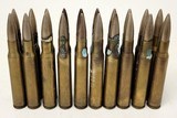 Collectible Ammo: Full Box - 20 Rounds of .30 U.S. Gov't. Smokeless U.S. Cartridge Co. 150gr. Bullet for Model 1906 U. S. Gov't Magazine Rifle - 6 of 8
