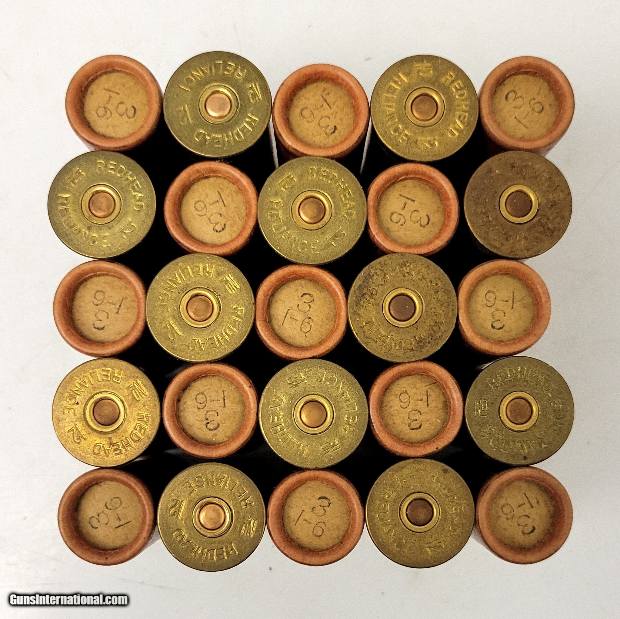 Collectible Ammo: Full Box - 25 Shells of Montgomery Ward Red Head 12 ...