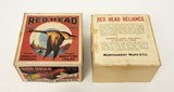 Collectible Ammo: Full Box - 25 Shells of Montgomery Ward Red Head 12 ga. Shot Shells DuPont Smokeless Powder Non-Corrosive 60-1521 3--1--6 - 7 of 9