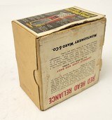 Collectible Ammo: Full Box - 25 Shells of Montgomery Ward Red Head 12 ga. Shot Shells DuPont Smokeless Powder Non-Corrosive 60-1521 3--1--6 - 2 of 9