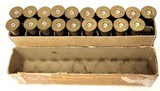 Collectible Ammo: Partial Box - 19 Rounds of Winchester .45-90 Winchester Smokeless Soft Point - Staynless Non-Mercuric - 5 of 7