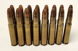 Collectible Ammo: Partial Box - 16 Rounds of .30 Remington 165 Grains Mushroom Bullet - Remington UMC Kleanbore Express - 8 of 8