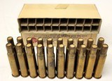 Collectible Ammo: Sealed Box - 20 Rounds of Winchester .30 Army Full Patch & Full Box 20 Rounds of Remington Arms Co. .30 Krag and Winchester Blank - 6 of 7