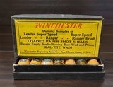 Collectible Ammunition: Full Box of Winchester Cutaway Display Dummy Sample Shotshells - 2 of 10